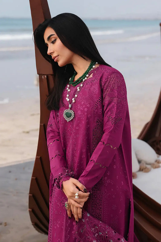 Qalamkar Luxury Lawn Unstitched 3-Piece Suit