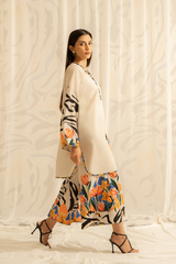 Silk Unstiched Co-Ords Set