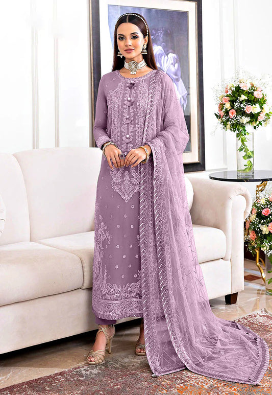 Asim Jofa Luxury Chiffon 3-Piece Festive Suit