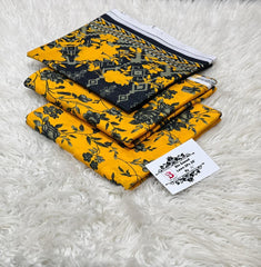 Bin Saeed Unstitched Casual Wear All Over 3 Piece Collection