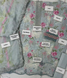 Maria B Pure White Luxury Lawn 3 Piece Suit