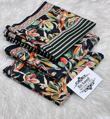 Bin Saeed Unstitched Casual Wear All Over 3 Piece Collection