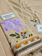 Aneelas Luxury Embroidered 3-piece suit