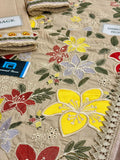 Aneelas Luxury Embroidered 3-Piece Suit
