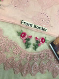 Mahiman by Al Zohaib Pink luxury embroidered 3-piece suit