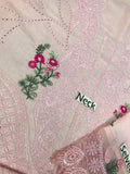 Mahiman by Al Zohaib Pink luxury embroidered 3-piece suit