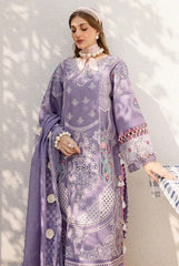 Parishay  purple luxury embroidered 3 piece suit