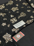 Jazmin Black Chiffon Saree