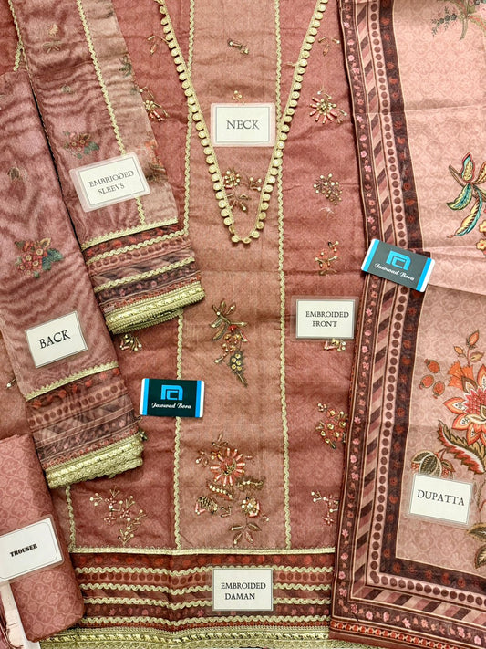 Noor By Saadia Fancy 3-piece Suit