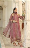 Elaf Luxury Rose Pink 3-piece Suit