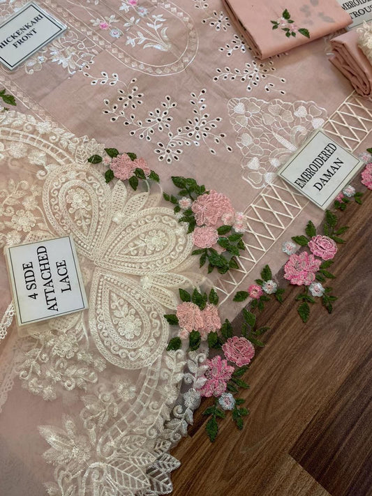 ELAF Luxury Light Pink 3-piece suit