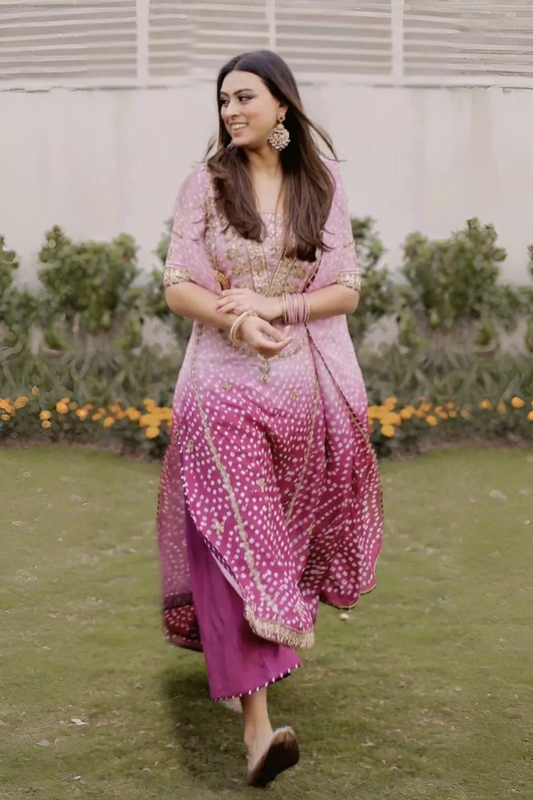 LXM Digital Printed Lawn Pink 3-Piece Suit Digital Printed