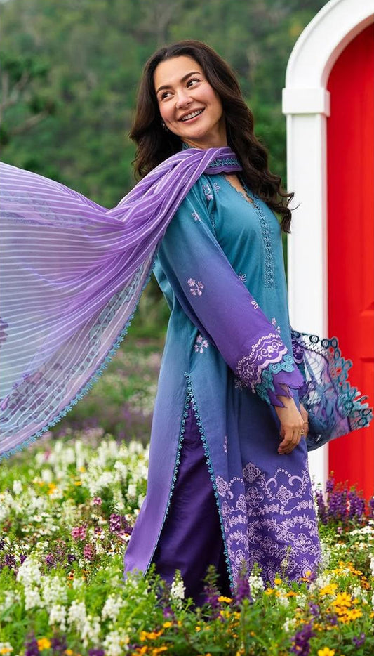 AL Karam Digital Printed Lawn 3-Piece Suit