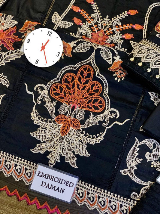 Maria.B Embroidered Premium 3-Piece suit