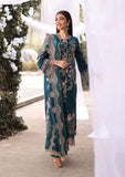 Kahf Luxury Teal Lawn 3-Piece Suit