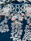 Kahf Luxury Teal Lawn 3-Piece Suit