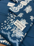 Coco By Zara Shahjahan Luxury Navy Blue 3-Piece Suit