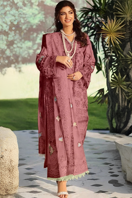 Elaf Embroidered Premium Unstitched 3-Piece Suit