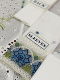 Mahnur Luxury Embroidered Lawn 3-Piece Suit