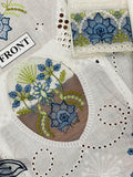 Mahnur Luxury Embroidered Lawn 3-Piece Suit