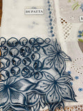 Mahnur Luxury Embroidered Lawn 3-Piece Suit