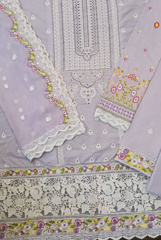 Karma Embroidered 3-Piece Suit