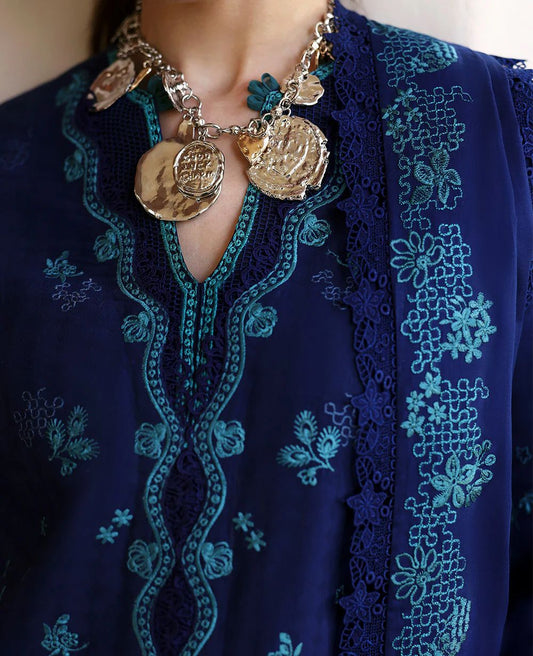 JZ Textiles Luxury Royal Blue – 3-Piece Suit