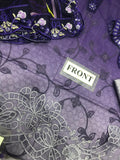Noor By Saadia Luxury Purple 3-Piece Formal Suit