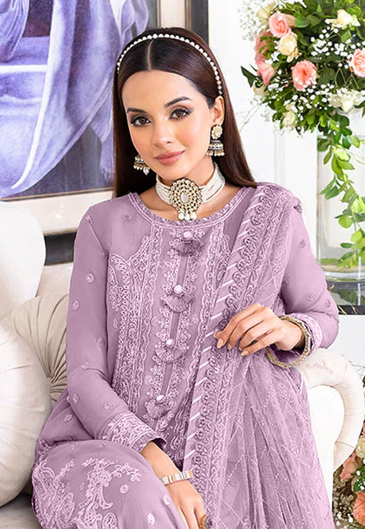Asim Jofa Luxury Chiffon 3-Piece Festive Suit