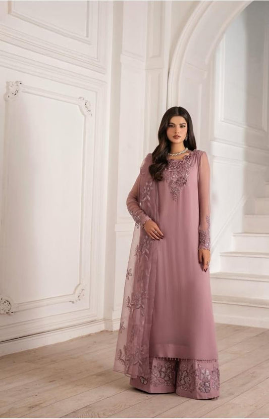 IZNIK Luxury Chiffon 3-Piece Formal Suit