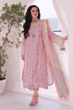 Qalamkar Luxury Pink 3-Piece Festive Suit