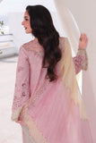 Qalamkar Luxury Pink 3-Piece Festive Suit