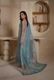 Iznik 3-Piece Festive Suit in Powder Blue