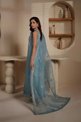 Iznik 3-Piece Festive Suit in Powder Blue