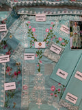 Elaf Mint Green Embroidered Lawn 3-piece suit