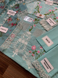 Elaf Mint Green Embroidered Lawn 3-piece suit