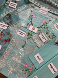 Elaf Mint Green Embroidered Lawn 3-piece suit