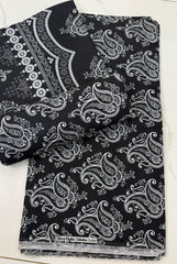 Unstitched Casual Wear All Over 3 Piece Collection