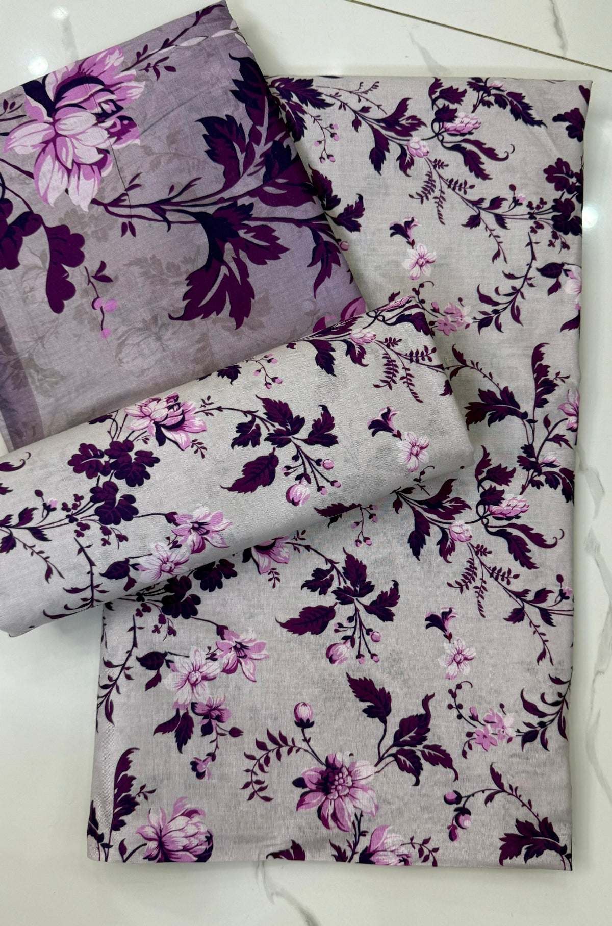 Unstitched Casual Wear All Over 3 Piece Collection