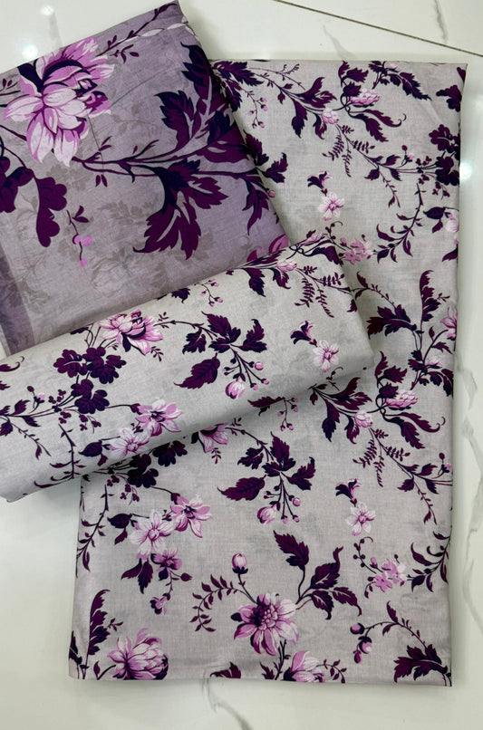Unstitched Casual Wear All Over 3 Piece Collection