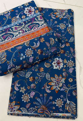 Unstitched Casual Wear All Over 3 Piece Collection