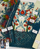 Maria B Printed Embroidered Lawn 3 Piece Suit