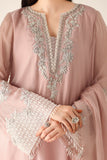 Baroque Pink Luxury Chiffon 3 Piece Suit