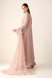 Baroque Pink Luxury Chiffon 3 Piece Suit