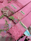 Rand Rasiya Baby Pink Luxury Embroidered 3 Piece Suit