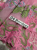 Rand Rasiya Baby Pink Luxury Embroidered 3 Piece Suit