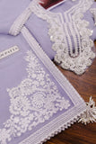 Baroque Purple Luxury Chiffon 3 Piece Suit