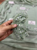 Charizma Mint Green Luxury Embroidered Lawn 3 Piece Suit