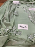 Charizma Mint Green Luxury Embroidered Lawn 3 Piece Suit