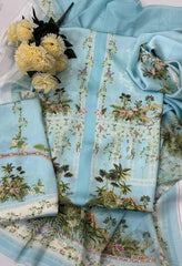 Silk Unstiched Co-Ords Set